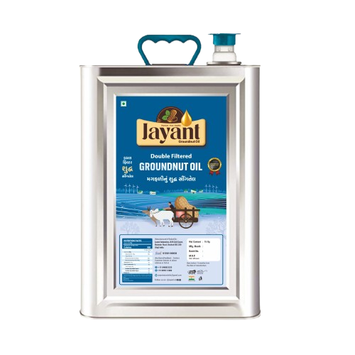 Jayant 15 Litre Double Filtered Groundnut Oil