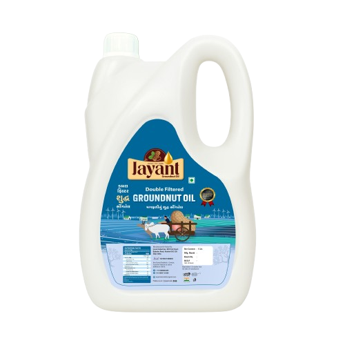 Jayant 5 Litre Double Filtered Groundnut Oil
